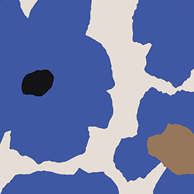 light blue,peach,white