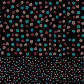 black,red,pea green