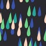 black,light blue,green