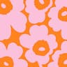 orange,pink