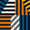 orange,blue,white